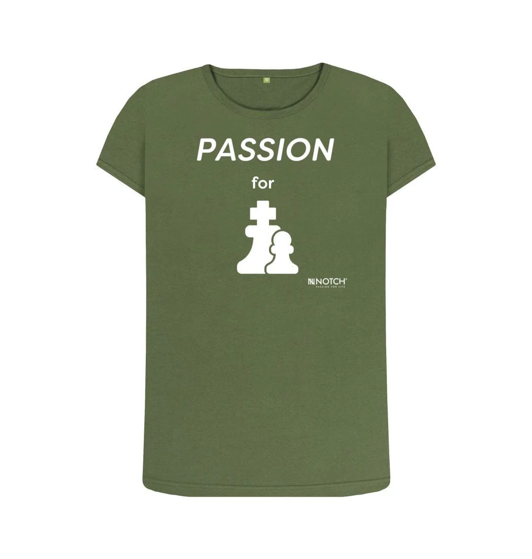 Women's Passion For Chess T-Shirt - Image 6