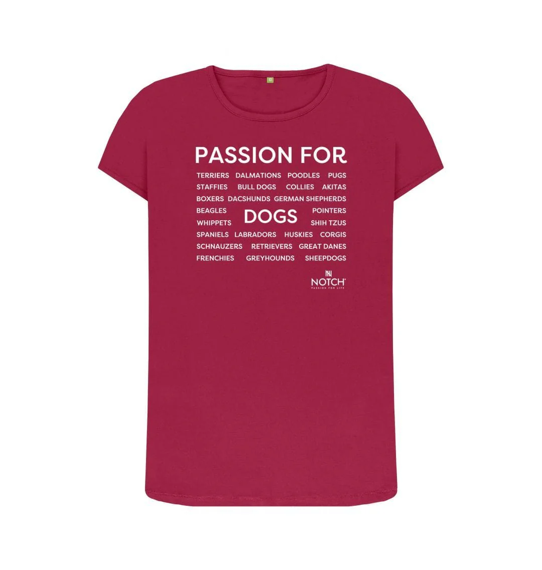 Women's Passion For Dogs T-Shirt - Image 3