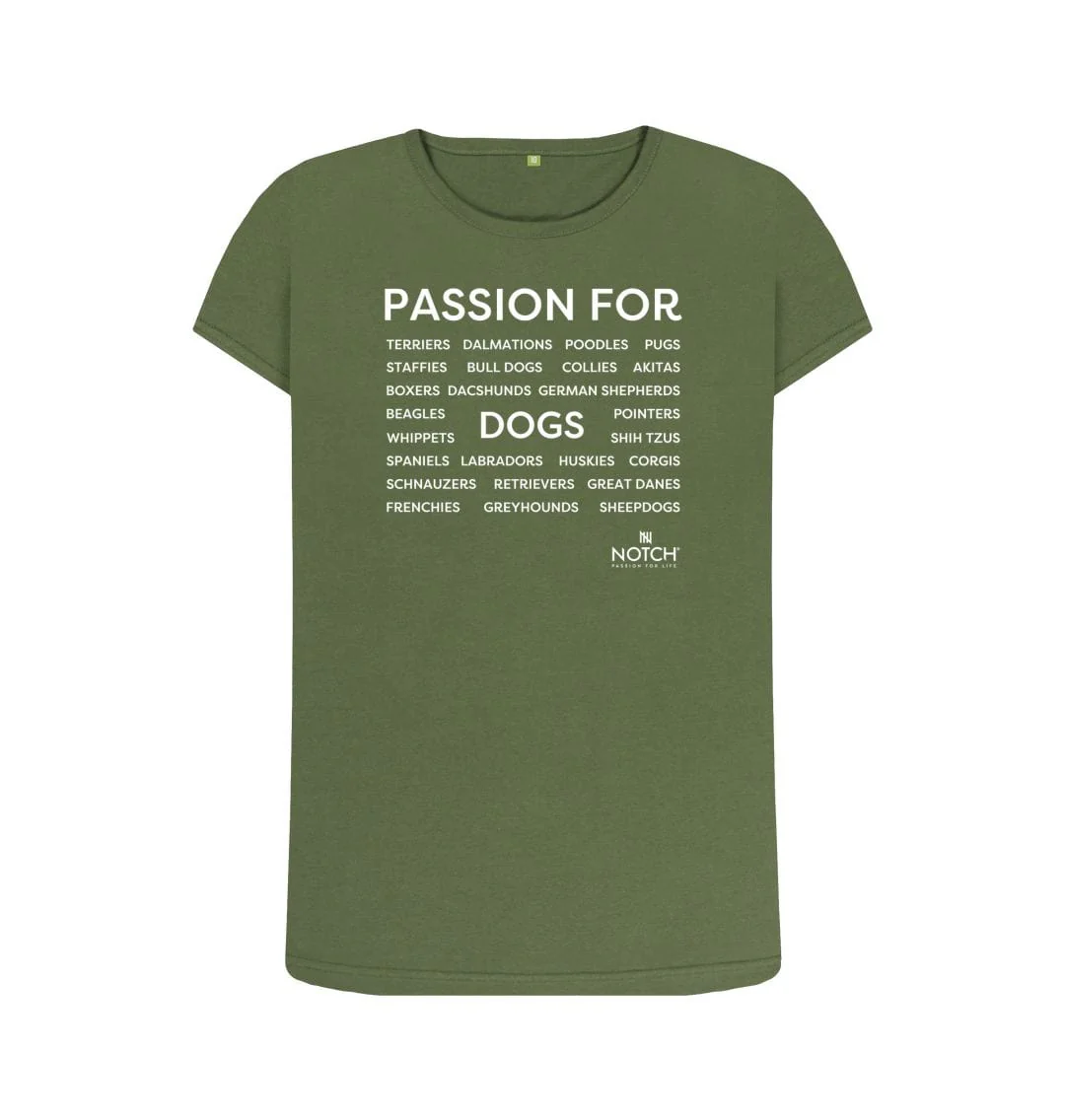 Women's Passion For Dogs T-Shirt - Image 4