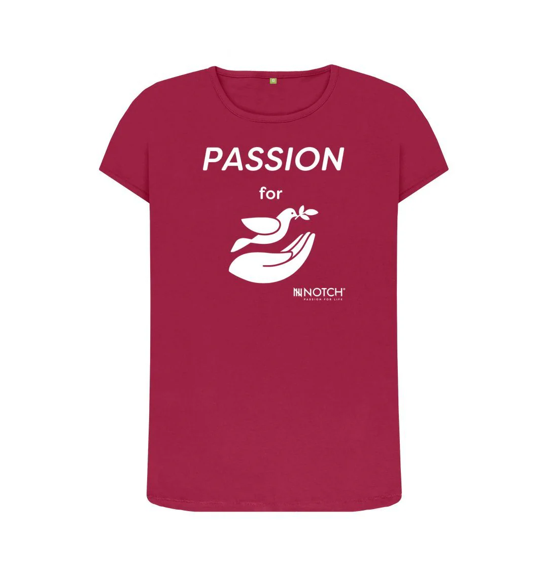 Women's Passion For Peace T-Shirt - Image 2