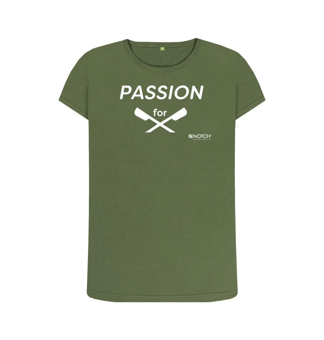 Women's Passion For Rowing T-Shirt - Image 7