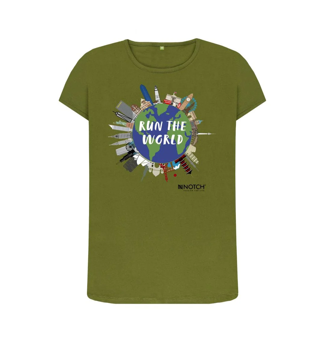 Women's Run The World T-Shirt - Image 2