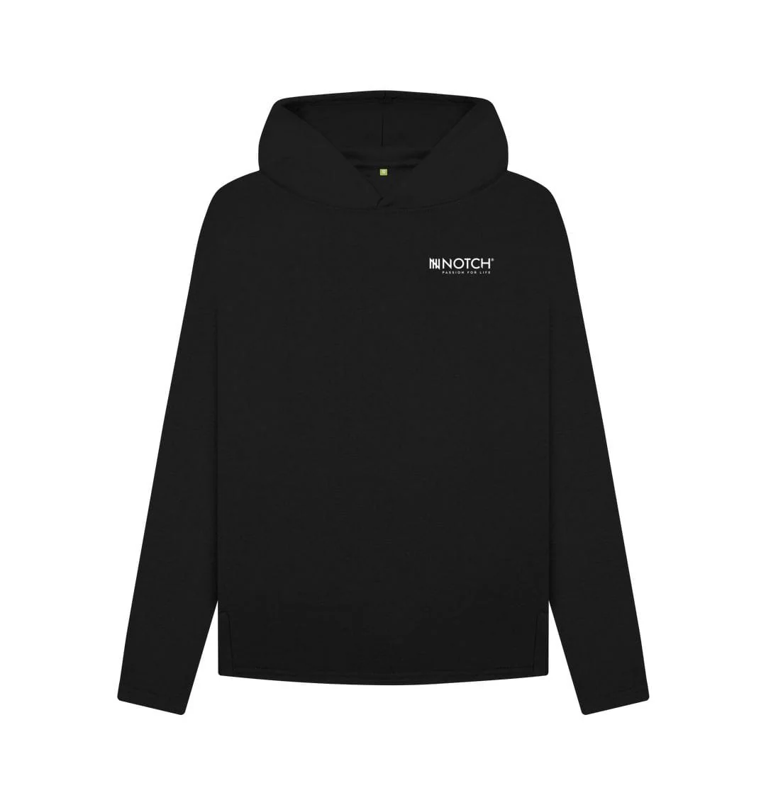 Women's Small Logo Notch Hoodie - Image 2