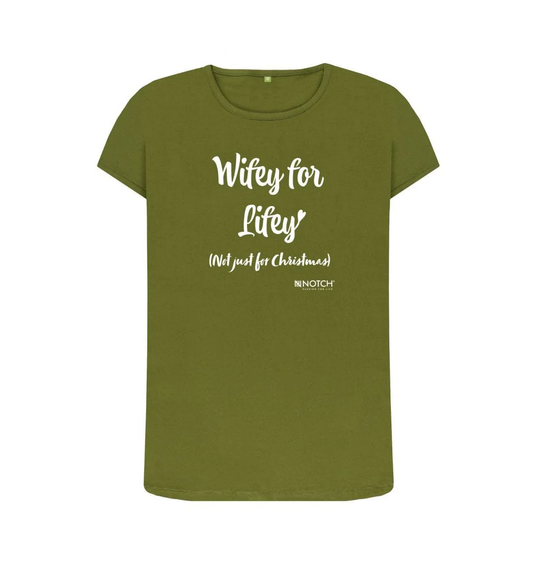 Women's Wifey For Lifey T-Shirt - Image 10