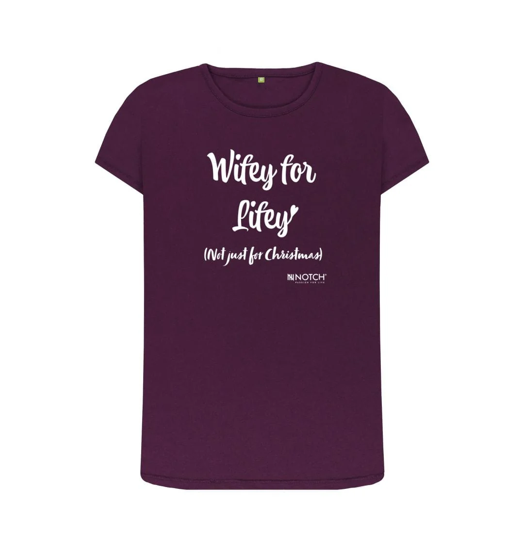 Women's Wifey For Lifey T-Shirt - Image 11
