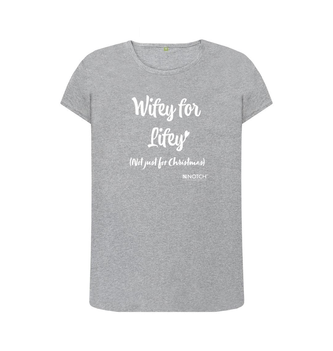 Women's Wifey For Lifey T-Shirt - Image 4