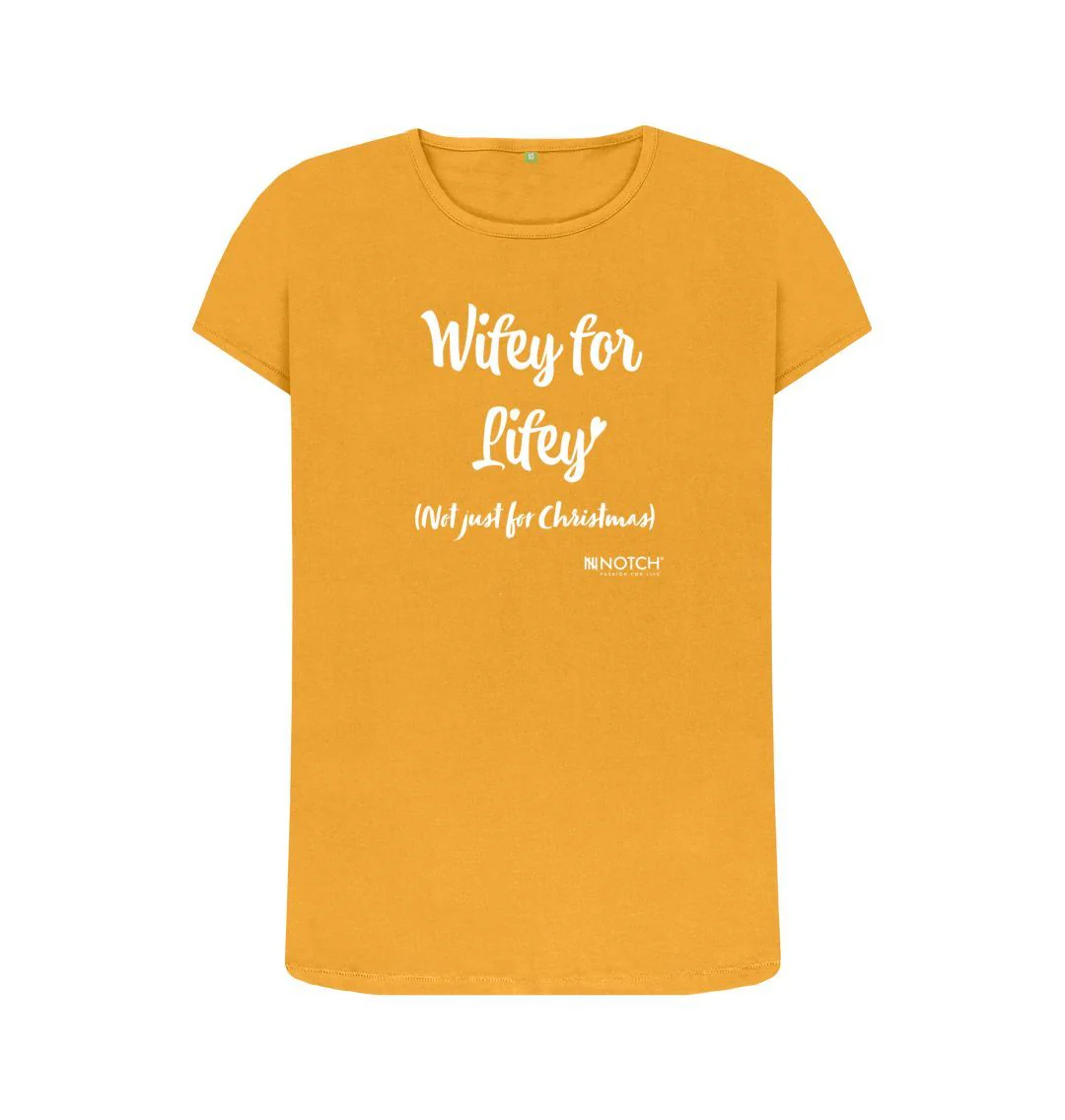 Women's Wifey For Lifey T-Shirt - Image 5
