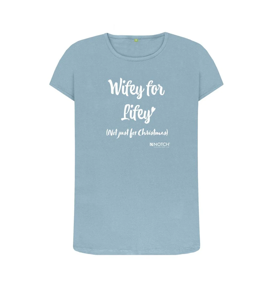 Women's Wifey For Lifey T-Shirt - Image 9